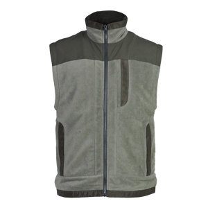 Wholesale factory men's stand collar fleece vest