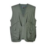 Wholesale factory men's multi pocket fishing vest