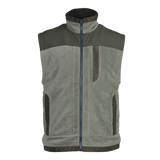 Wholesale factory men's stand collar fleece vest