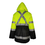 High-visibility Reflective Safety Parka with Reflective Tapes,ODM/OEMs
