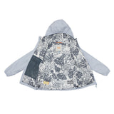 Kid's winter padding jacket attachable hood ODM/OEMs