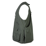 Wholesale factory men's multi pocket fishing vest