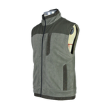 Wholesale factory men's stand collar fleece vest