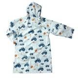 Kid's outdoor waterproof jacket rainwear