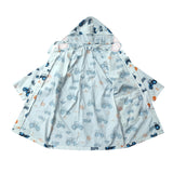 Kid's outdoor waterproof jacket rainwear
