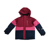 OEM, Kids' colorblock multi-pocket ski jacket