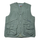 Wholesale factory men's multi pocket fishing vest