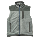 Wholesale factory men's stand collar fleece vest