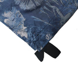Blue camouflage hidden rain poncho,&nbsp;High quality rainwear